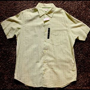Men’s Linen Short Sleeve Shirt (Banana Republic)